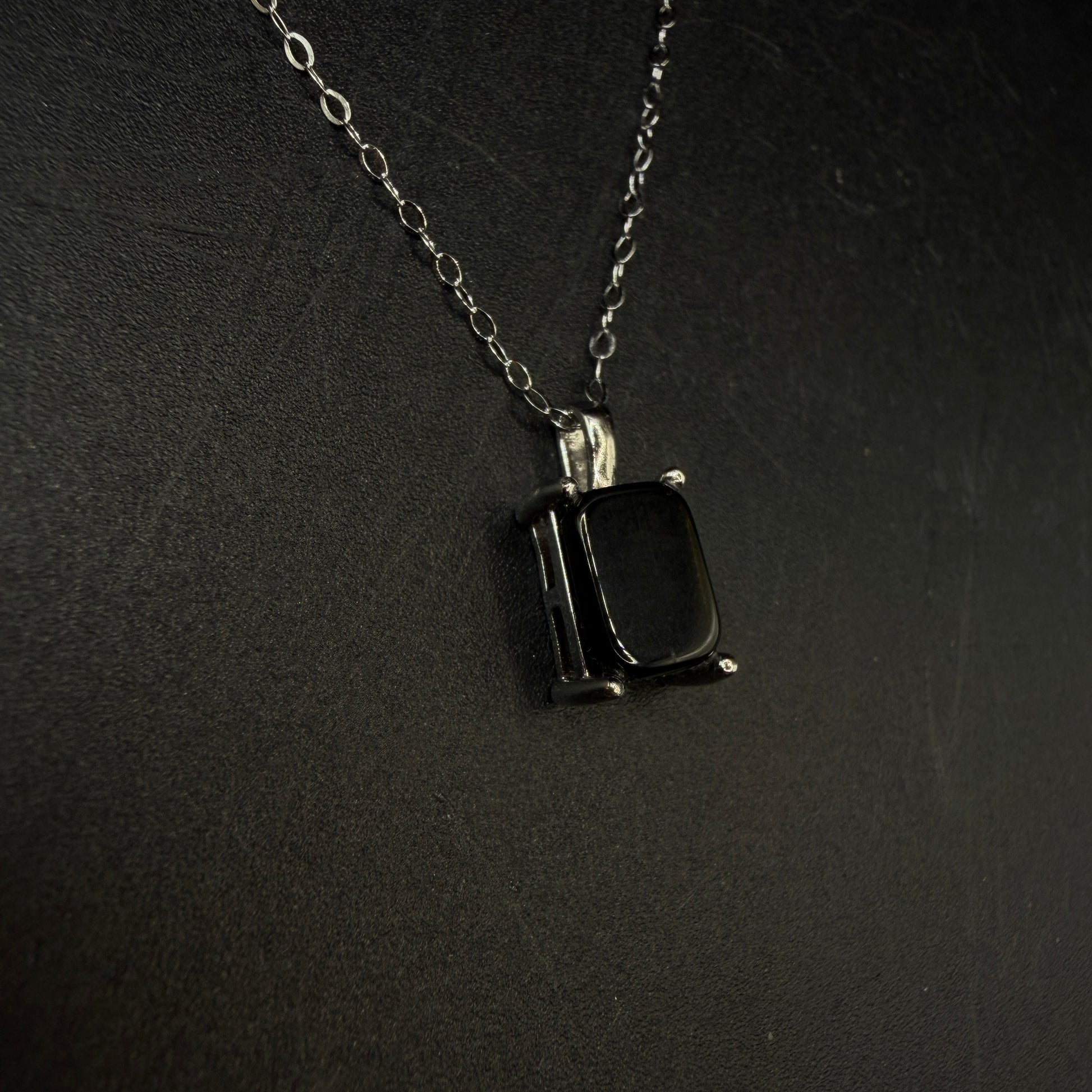 Cintamani Stone Saffordite S925 Certified Necklace