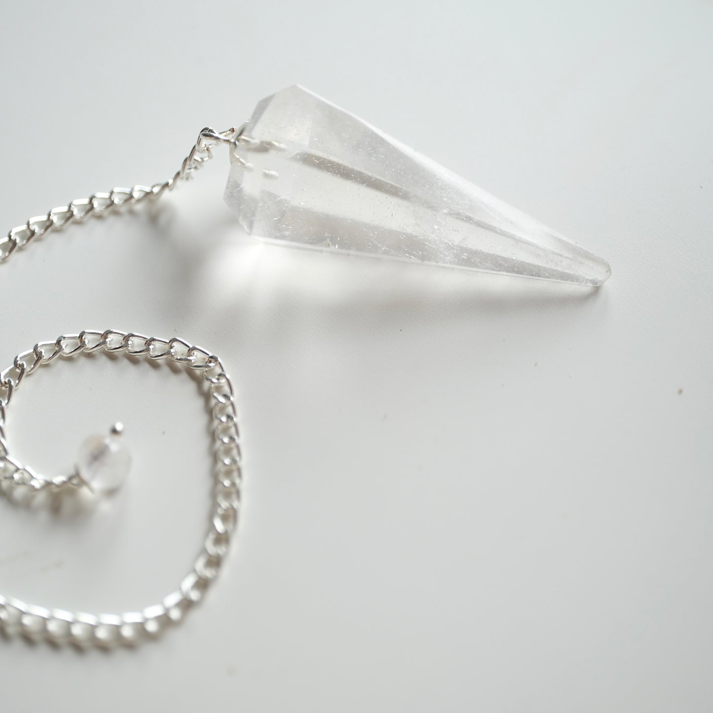 Clear Quartz Pendulum