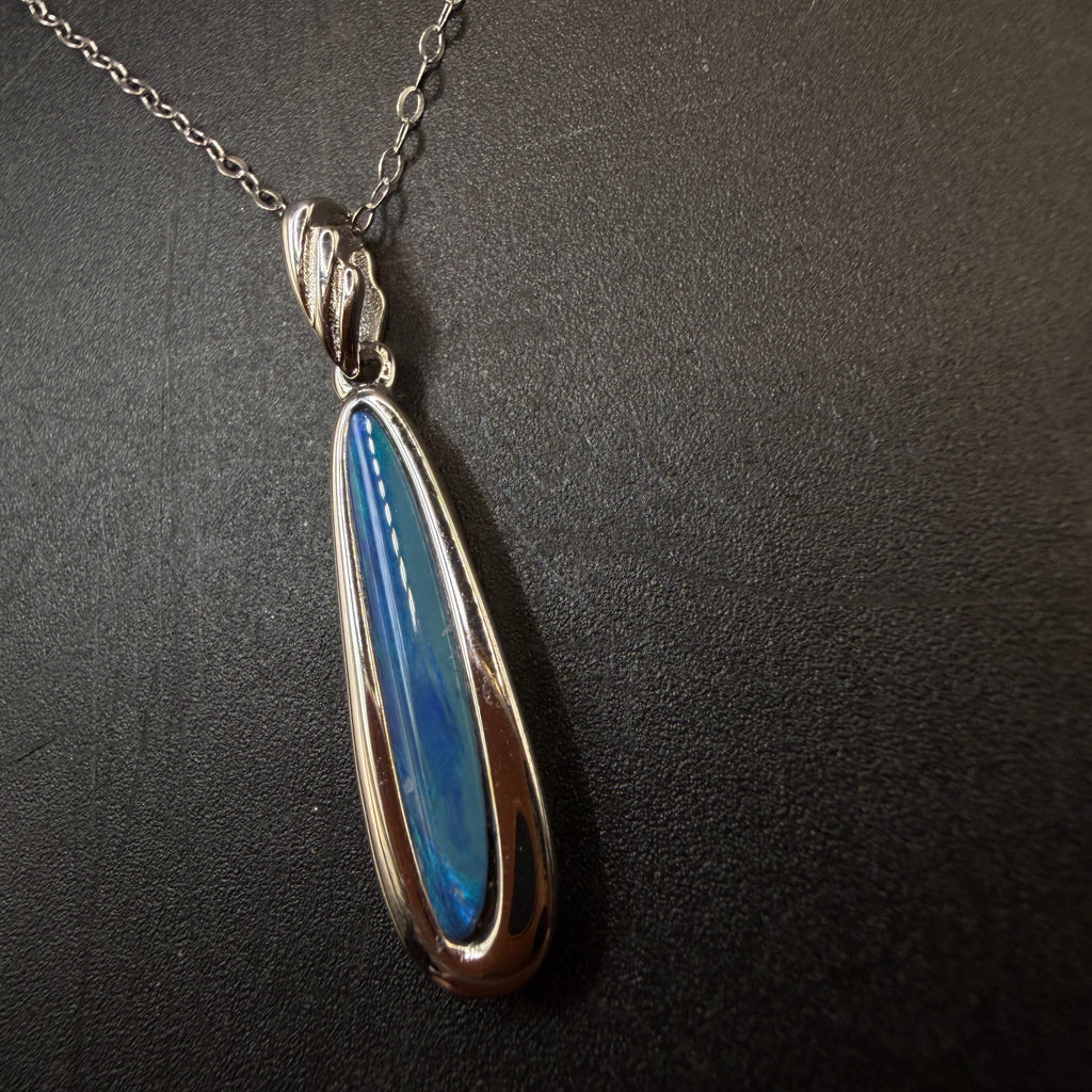 Australian Boulder Opal S925 Necklace