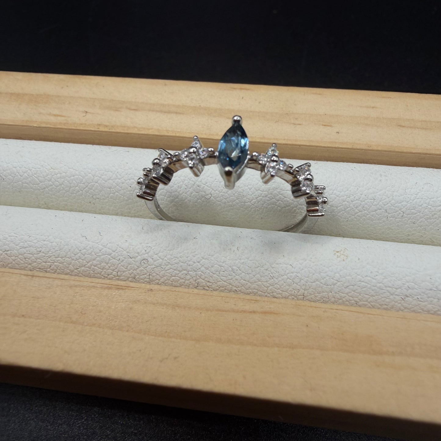 Tanzanite S925 Adjustable Ring