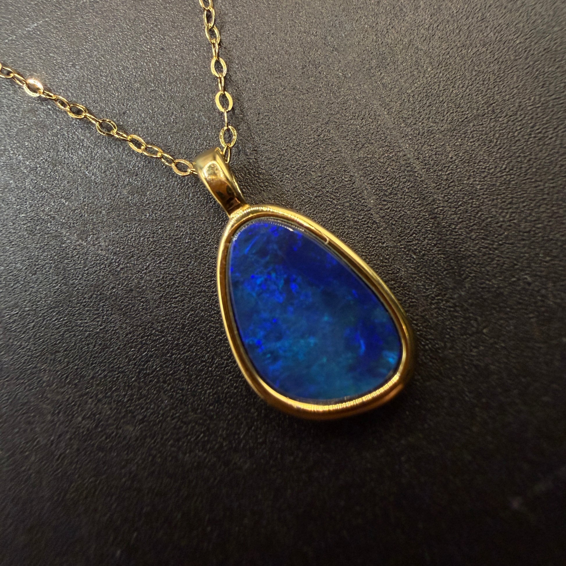 Australian Boulder Opal S925 Necklace