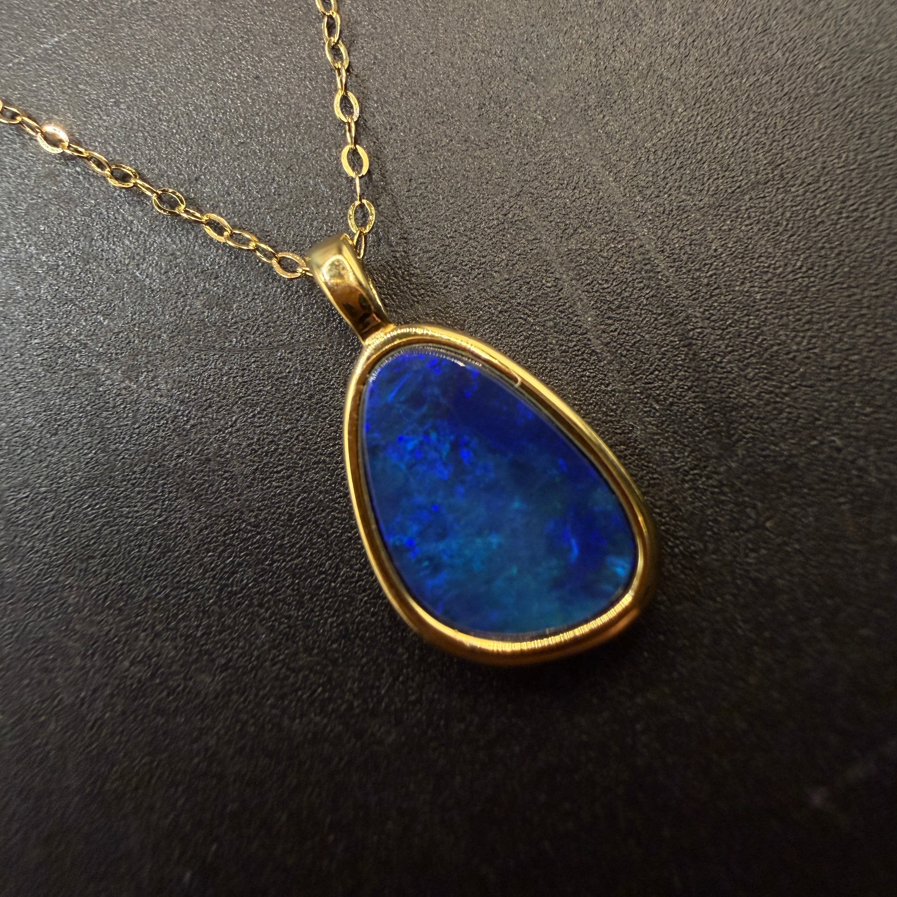 Australian Boulder Opal S925 Necklace