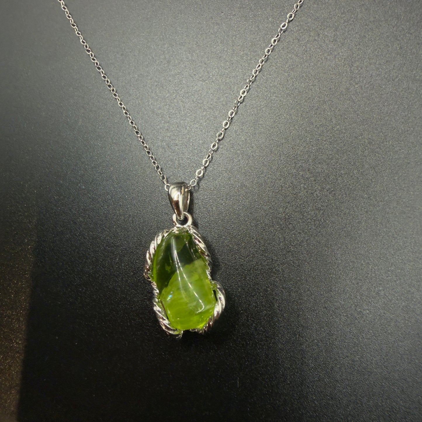 Peridot S925 Certified Necklace
