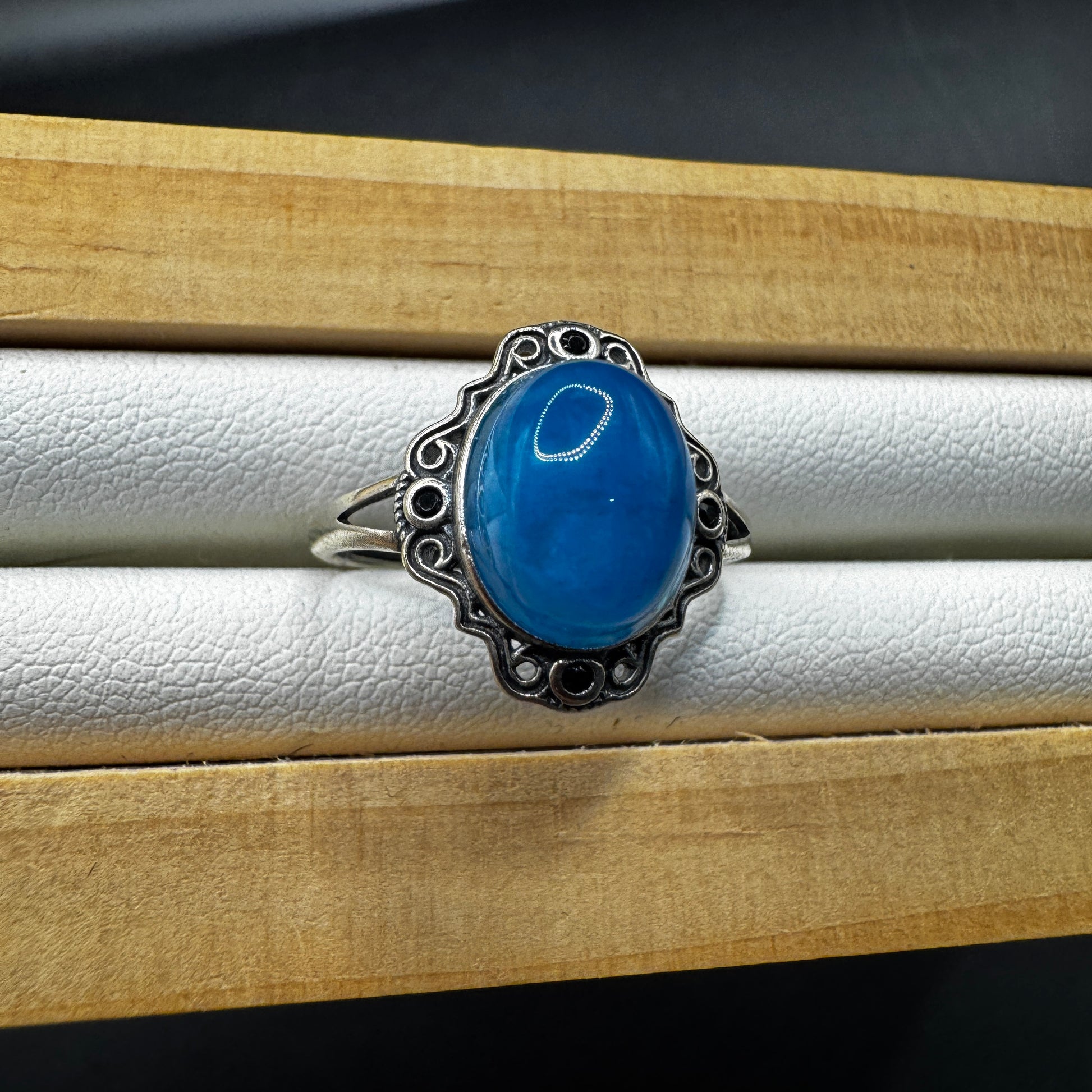 Apatite S925 Adjustable Ring