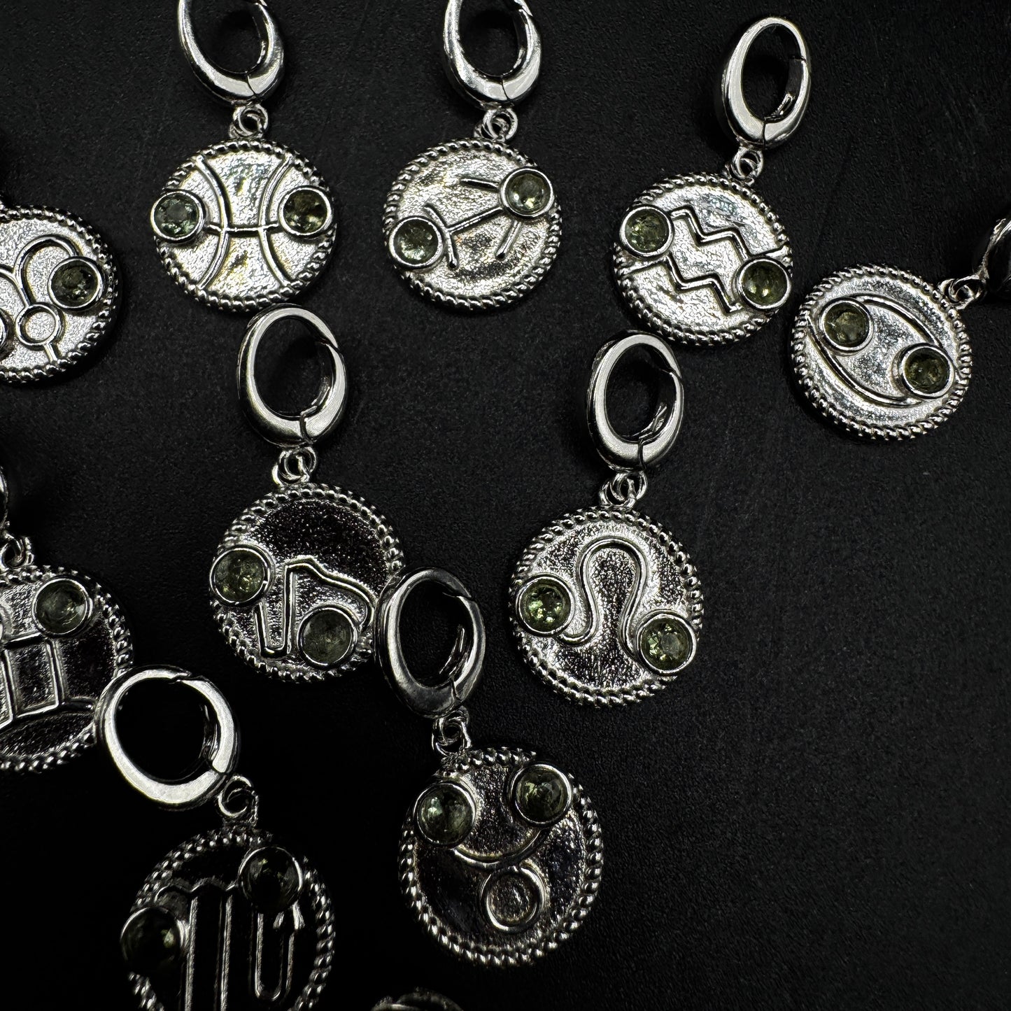 Certified Star Sign Moldavite S925 Necklace