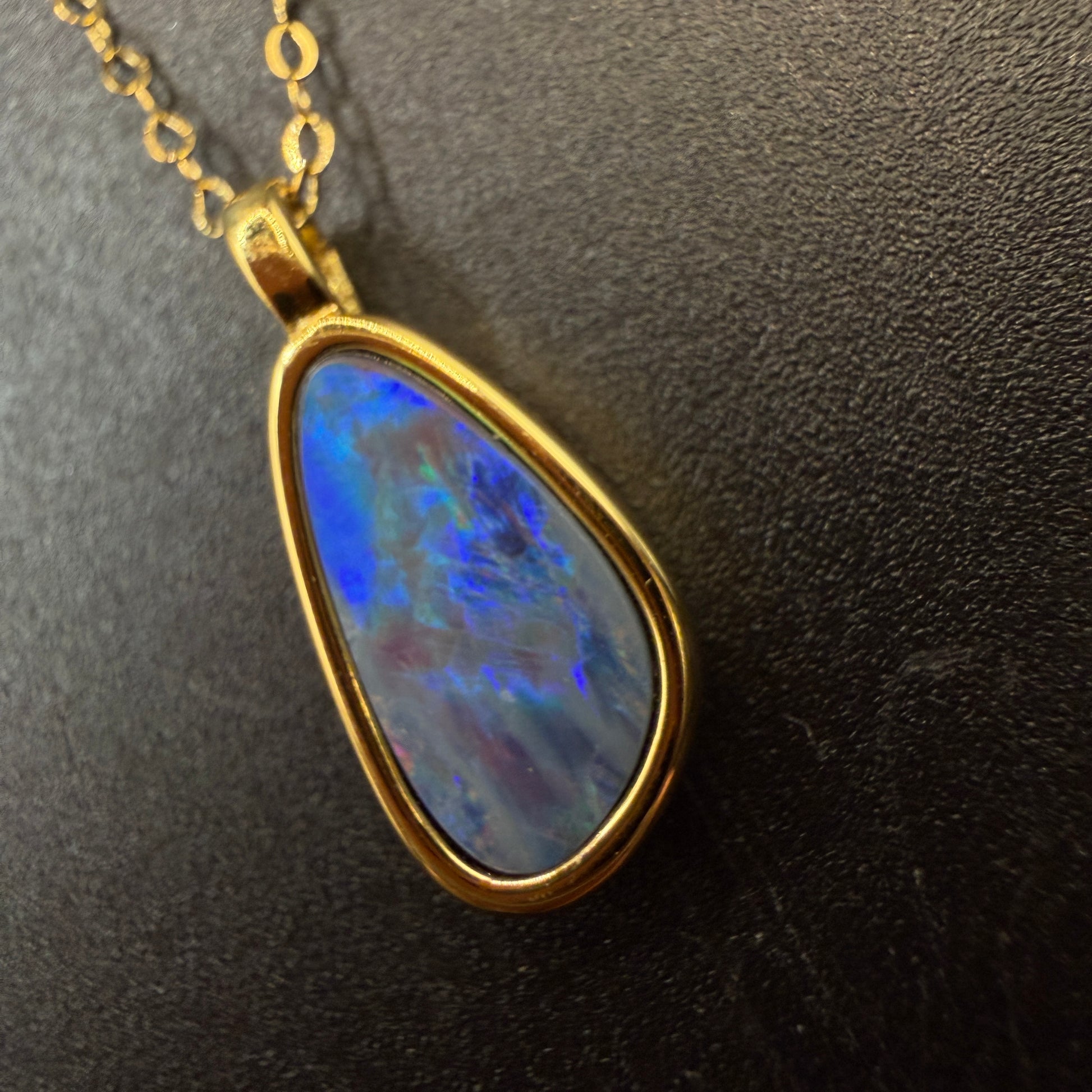 Australian Boulder Opal S925 Necklace