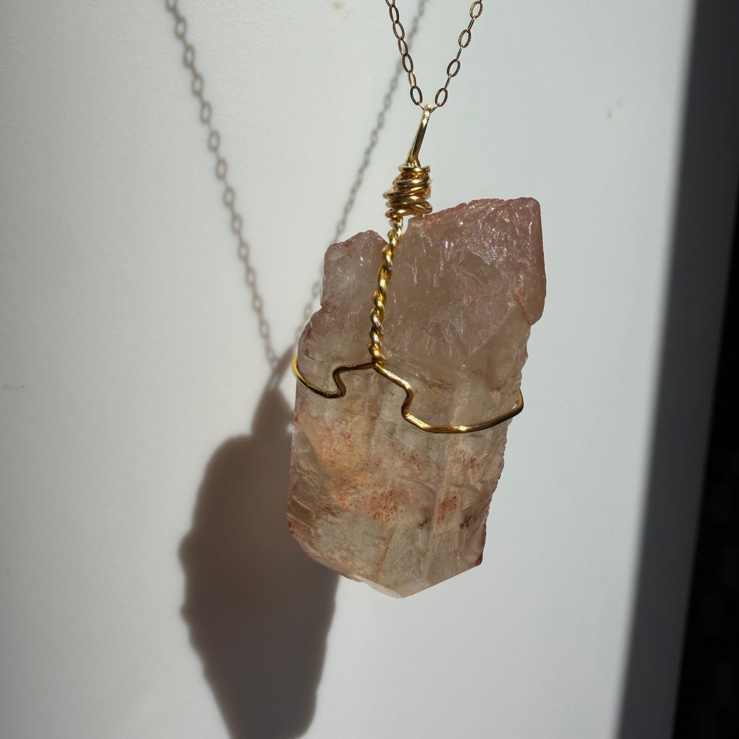 Lithium Quartz Handmade Necklace