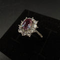 Alexandrite S925 Certified Adjustable Ring