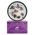 Tarot Crystal Magic Flower Candle - The Moon
