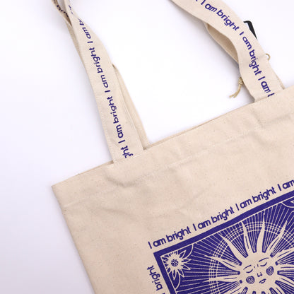 "I am Bright" The Sun Card Tarot Tote Bag