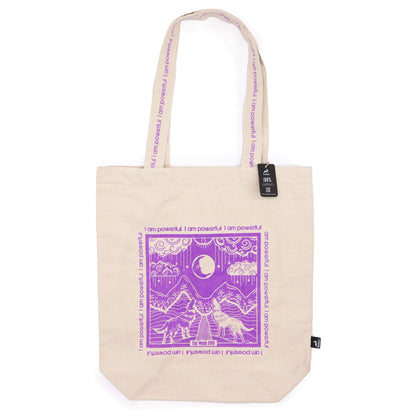 "I am Powerful" The Moon Card Tarot Tote Bag