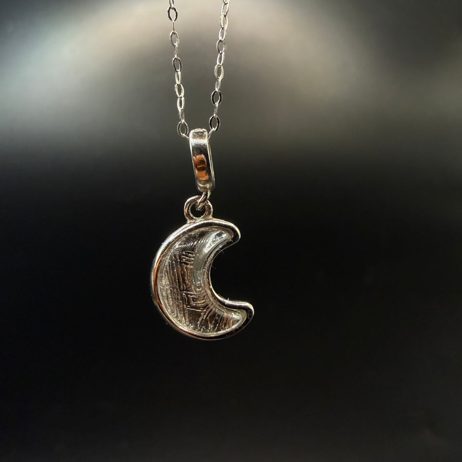 Moon Muonionalusta Tektite S925 Necklace