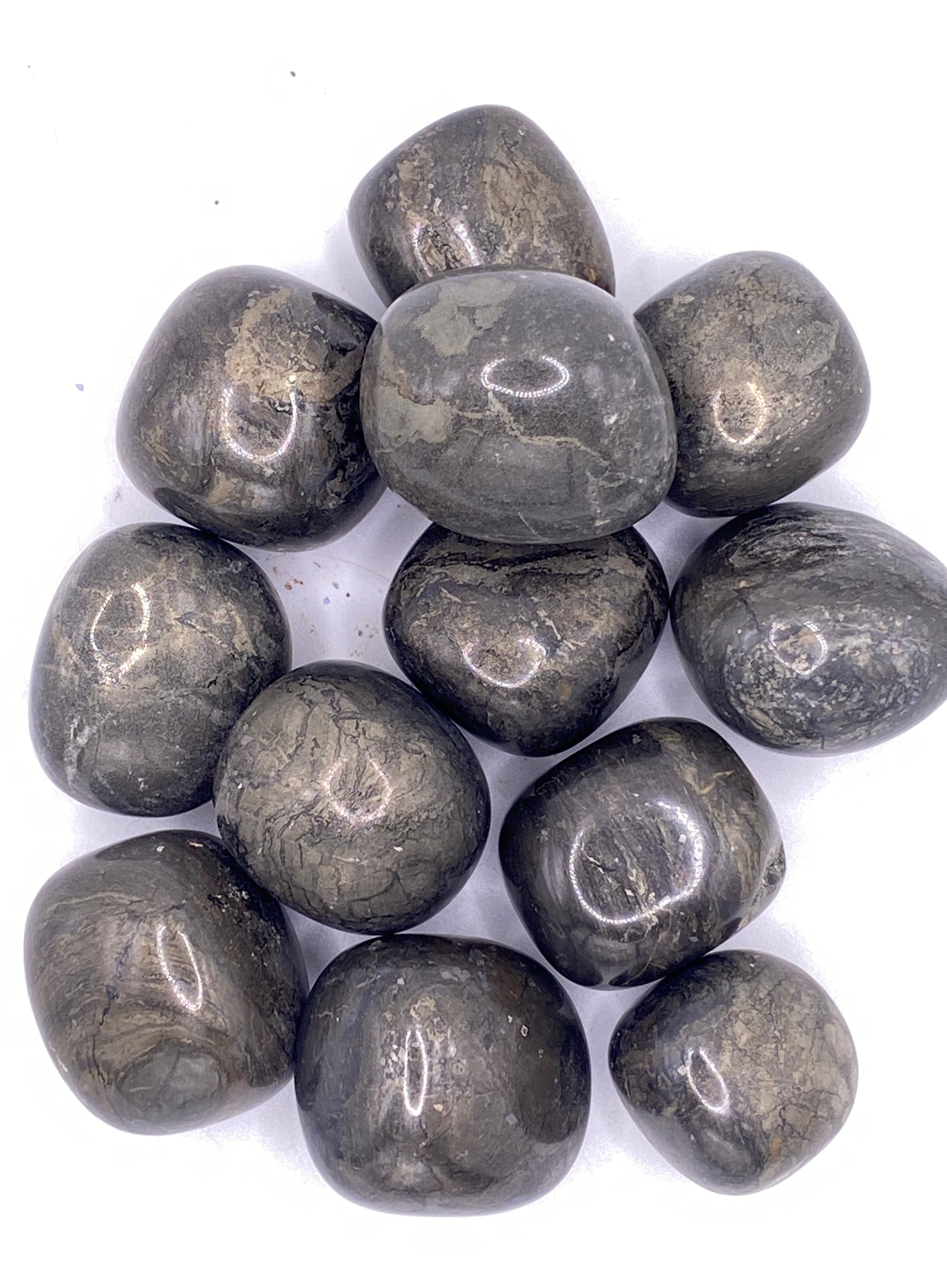 Pyrite Tumble Stones