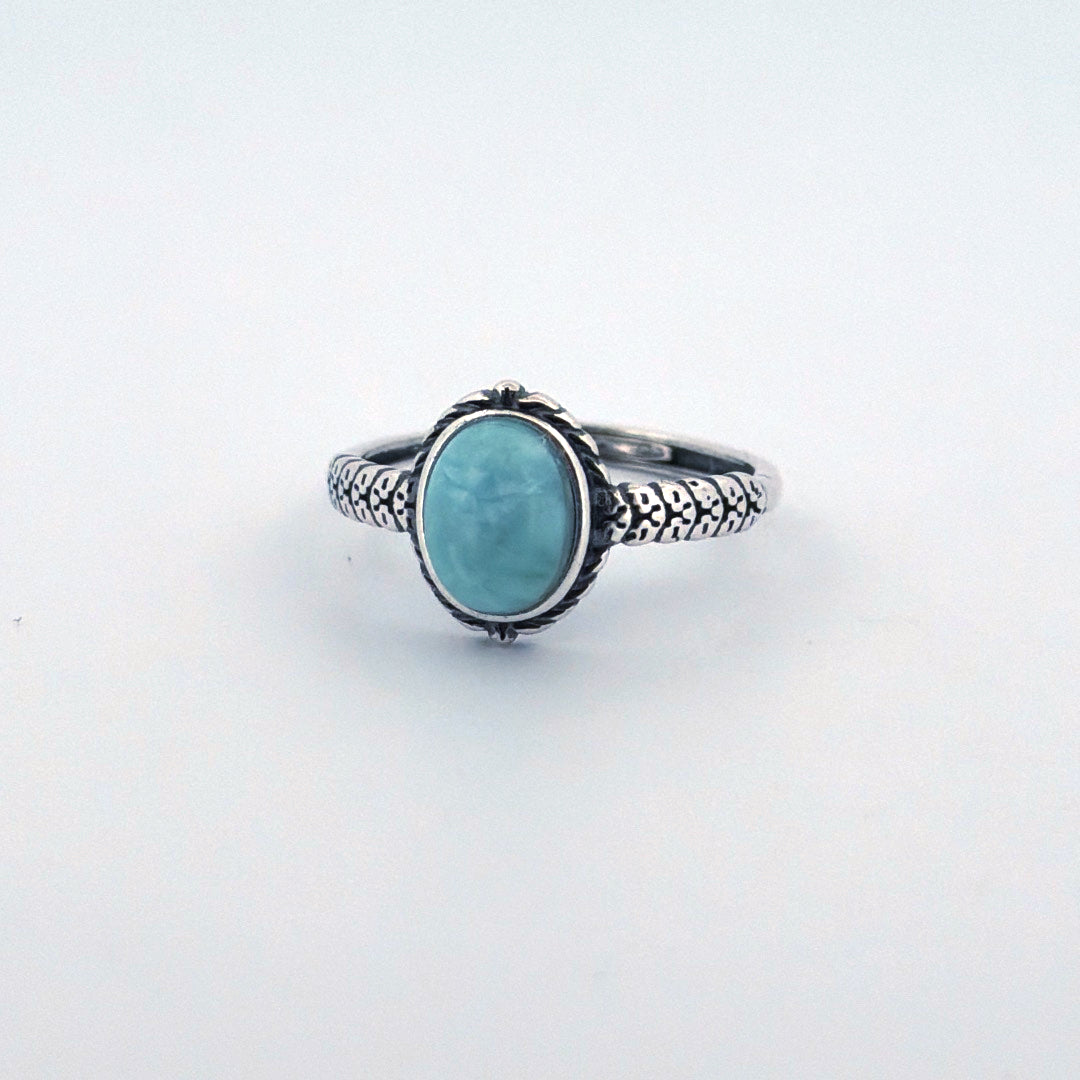 Larimar S925 Adjustable Ring