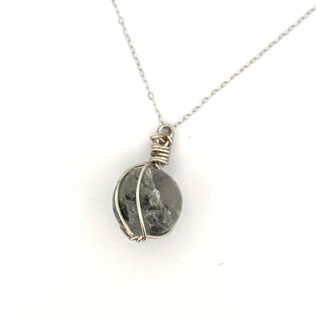 Garden Quartz Handmade Necklace on S925 Chain