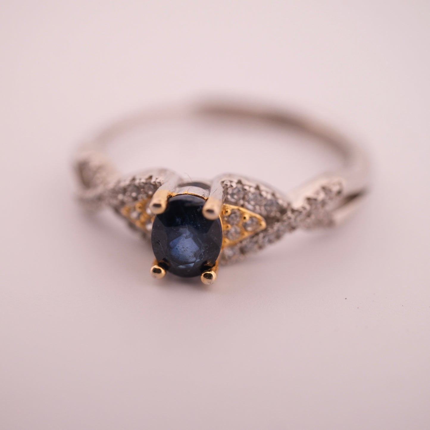 Iolite Eye S925 Adjustable Ring