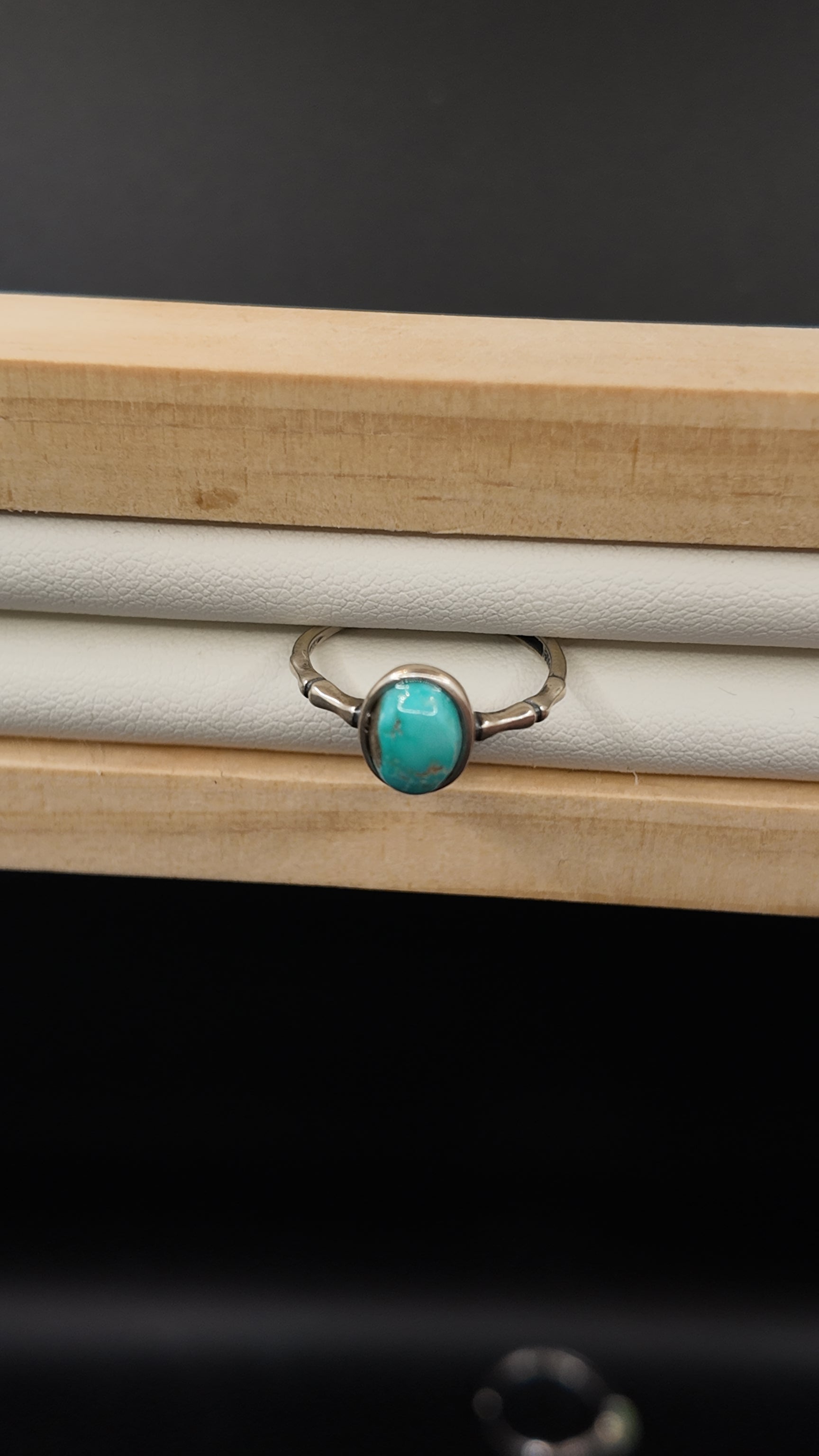 Turquoise S925 Adjustable Ring