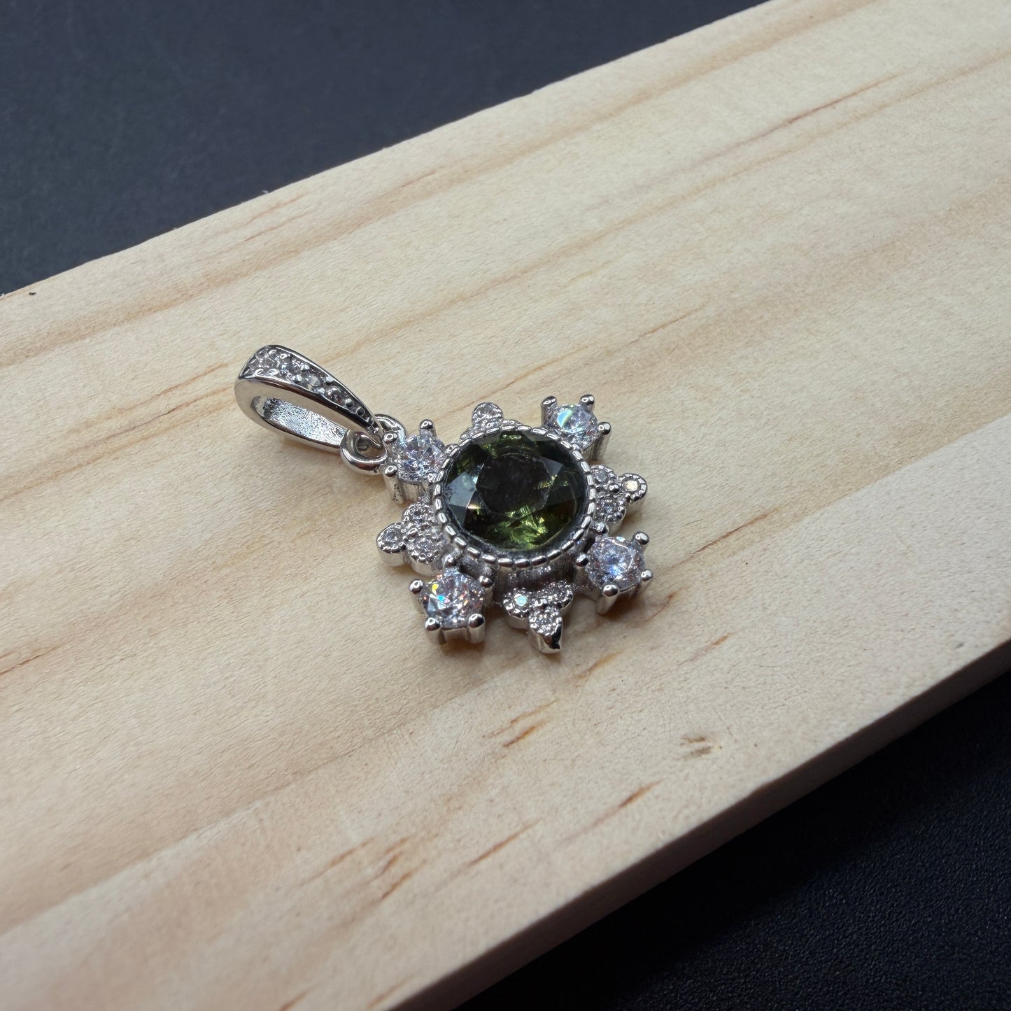 Moldavite S925 Certified Necklace