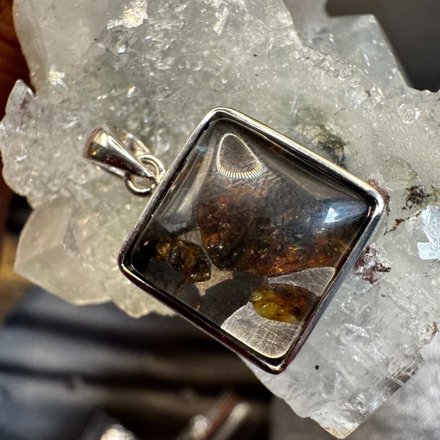 Pallasite Necklace