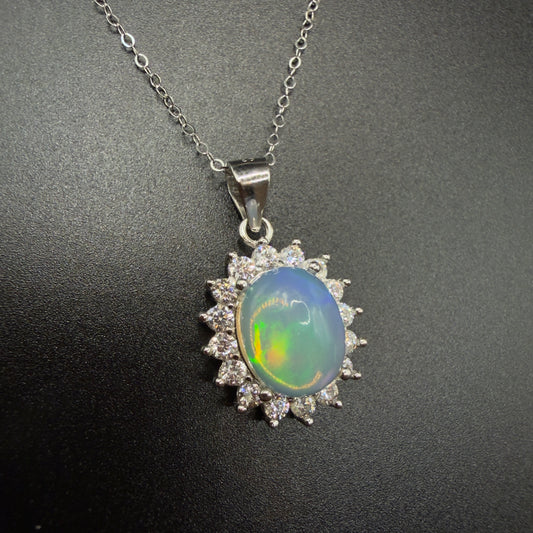 Opal S925 Necklace