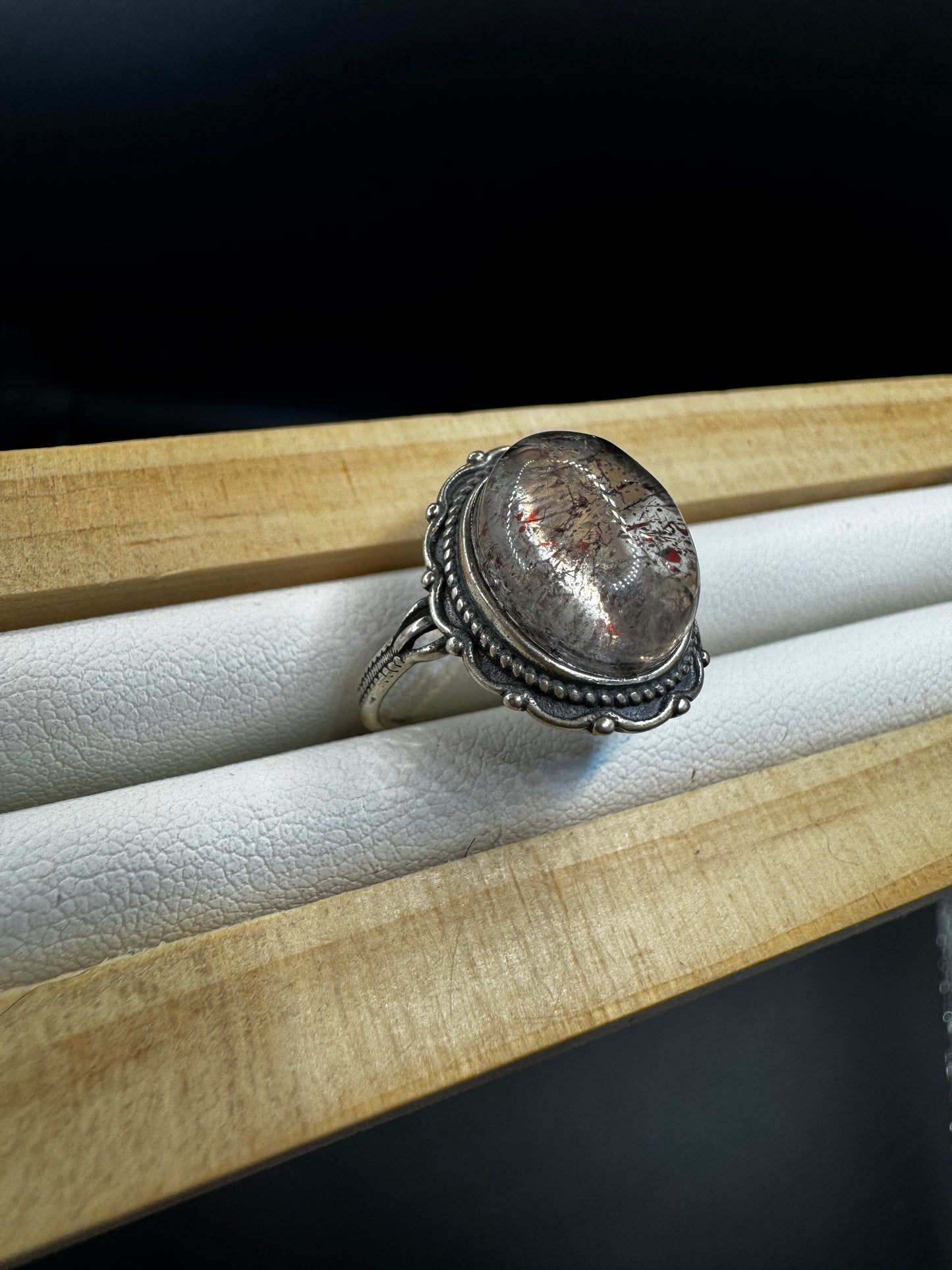 Super Seven S925 Adjustable Ring