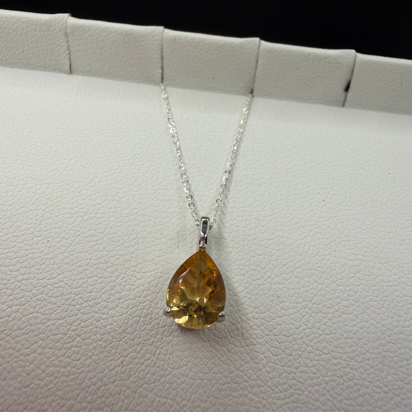Citrine S925 Necklace