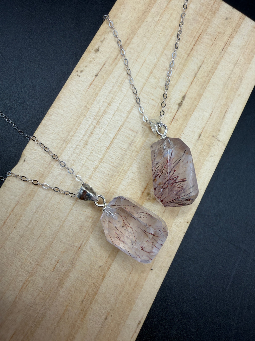 Rutilated Quartz S925 Necklace