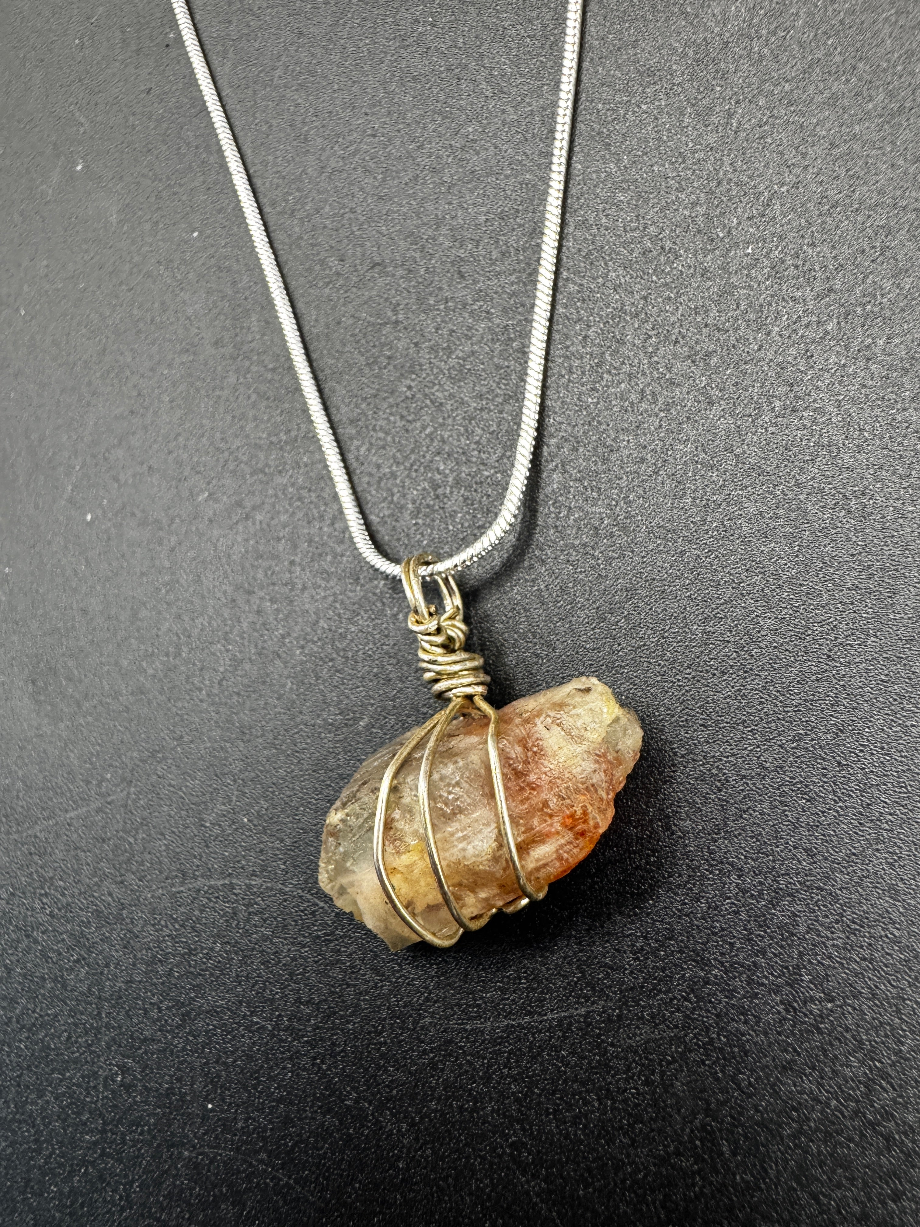 Handmade Sunstone Necklace