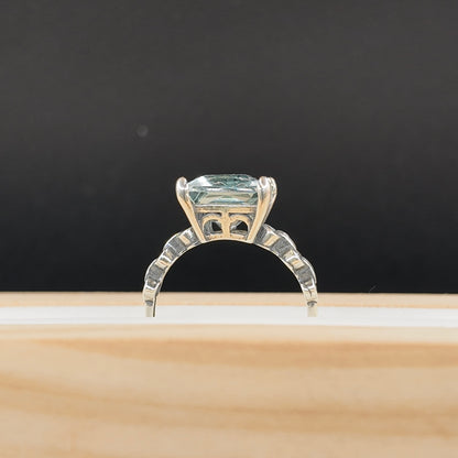 Blue Fluorite S925 Adjustable Ring