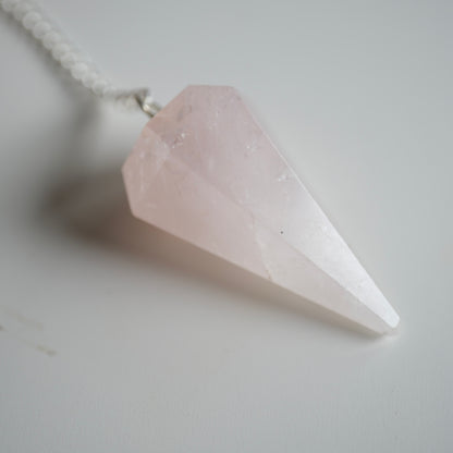 Rose Quartz Pendulum
