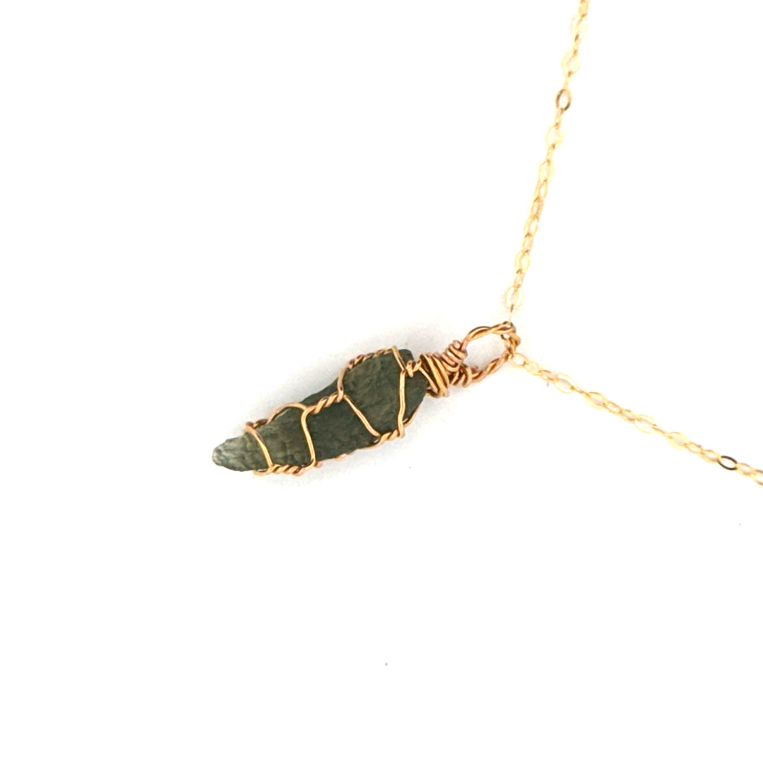 Moldavite Handmade Necklace
