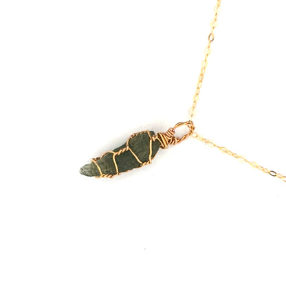 Moldavite Handmade Necklace