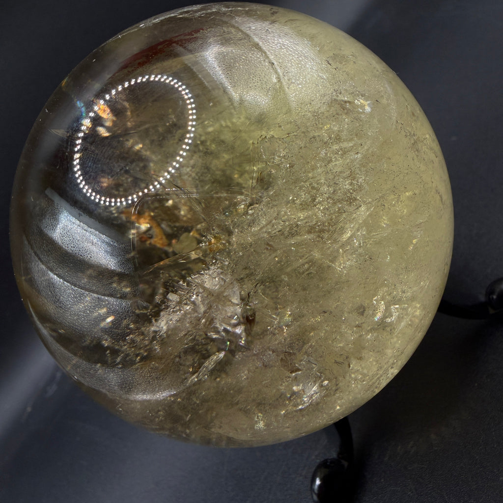 Smokey Citrine Sphere Dx22.5cm