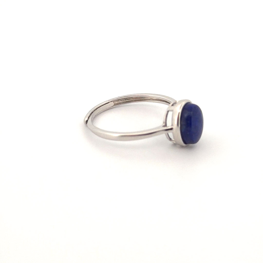 Lapis Lazuli S925 Adjustable Ring