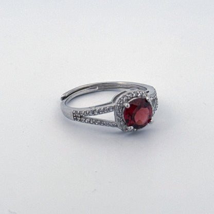 Garnet S925 Ring