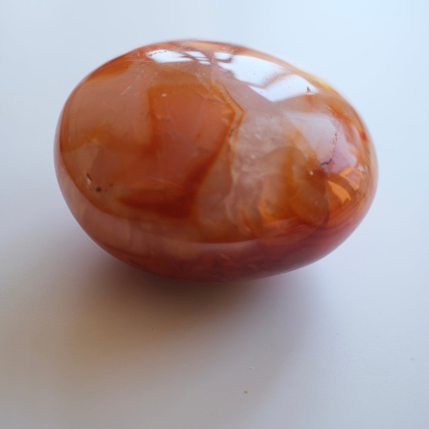 Carnelian Palm Stone