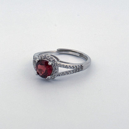 Garnet S925 Ring