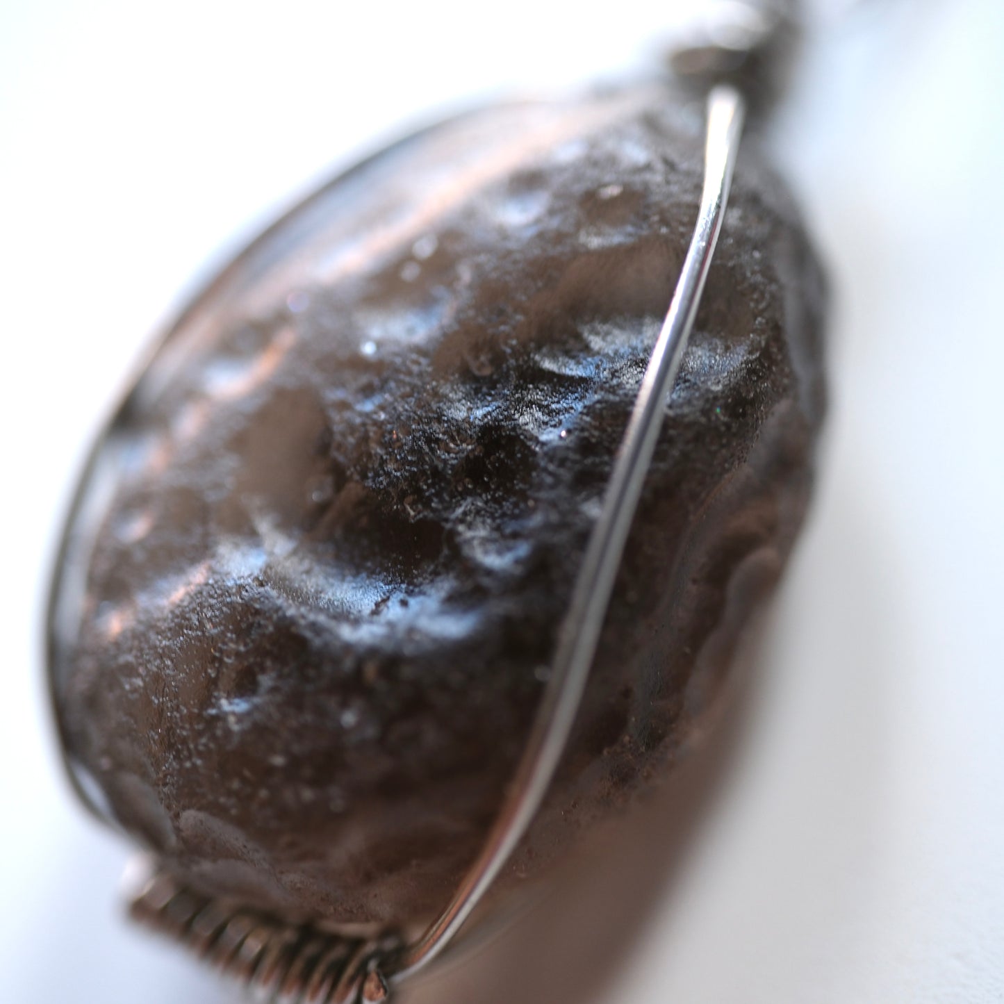Colombianite Pseudo Tektite Necklace