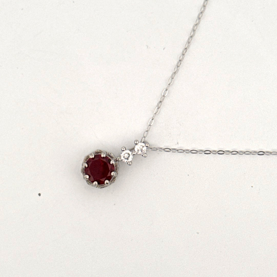 Garnet S925 Necklace
