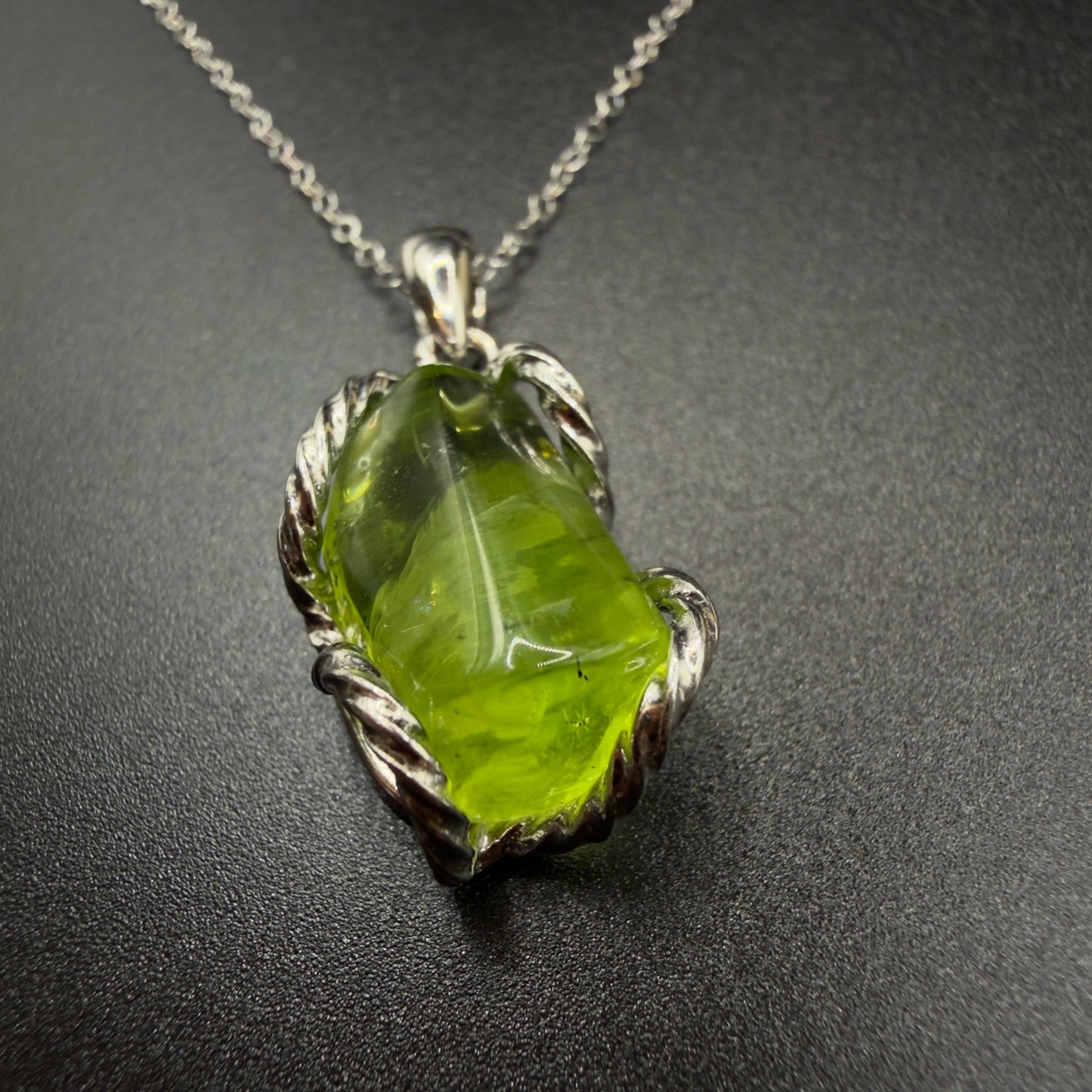 Peridot S925 Certified Necklace