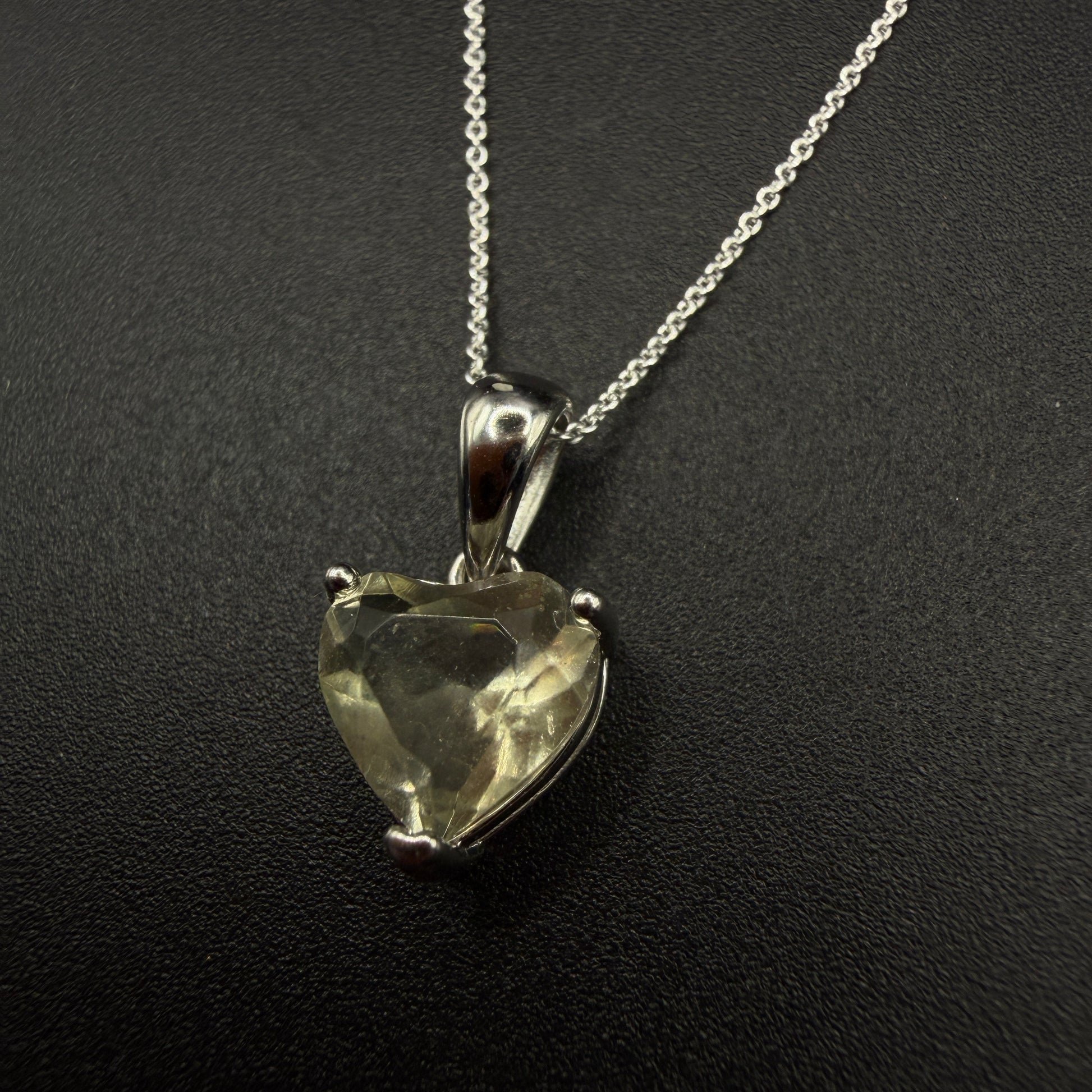 Libyan Desert Glass S925 Necklace