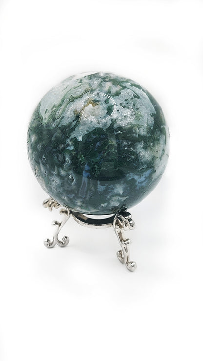 Moss Agate Sphere