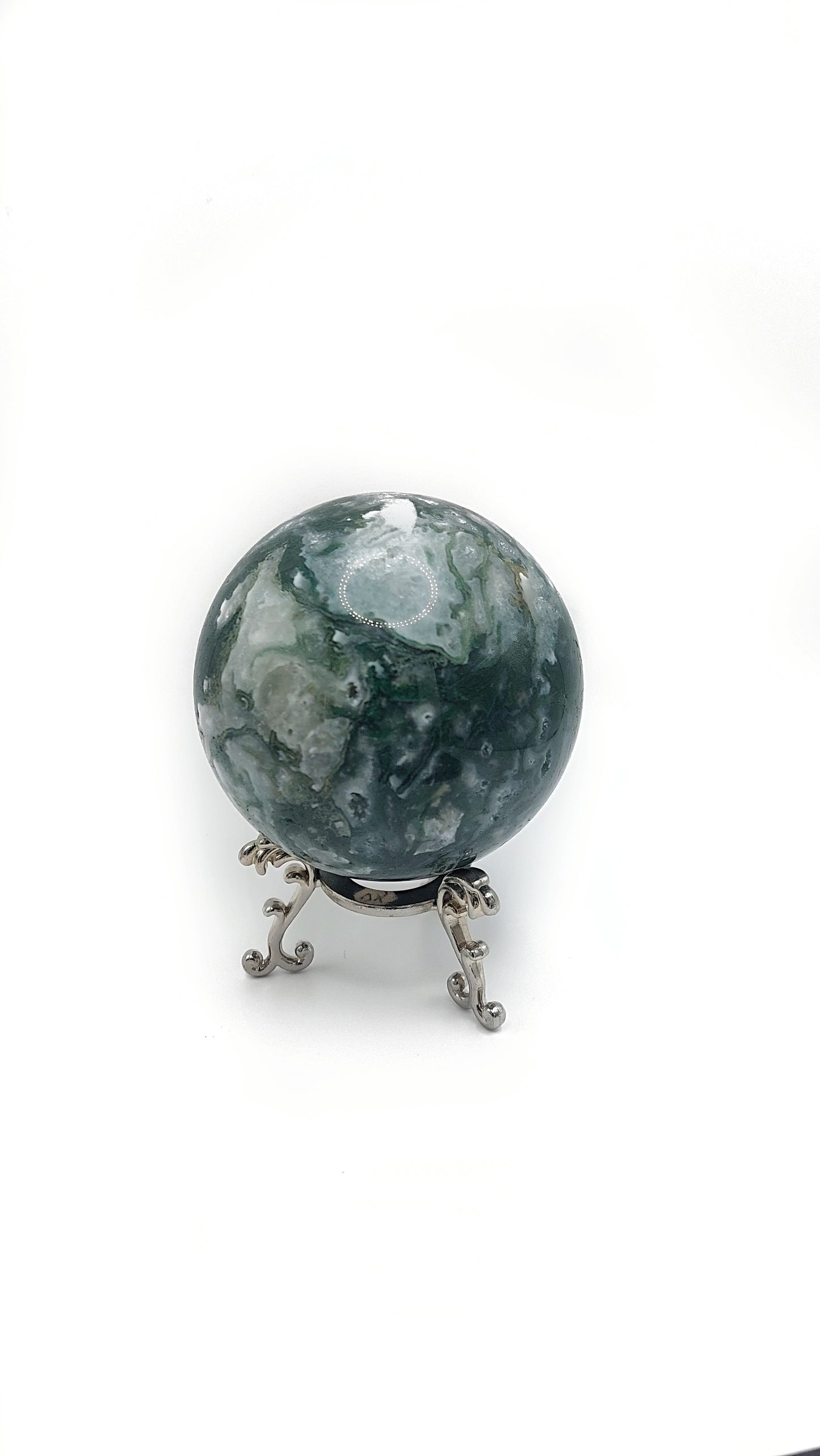 Moss Agate Sphere