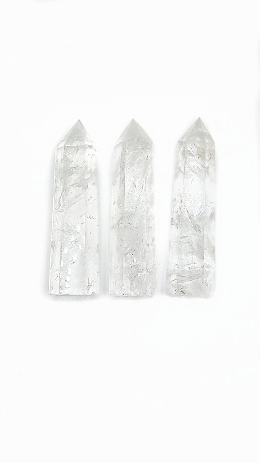 Clear Quartz Towers