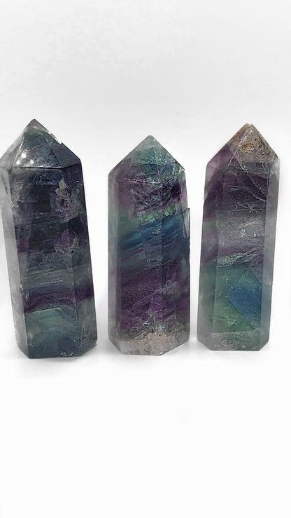 Rainbow Fluorite Towers