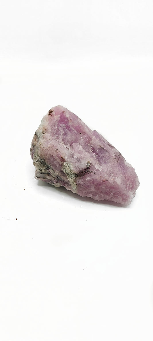 Large Raw Kunzite With Mica