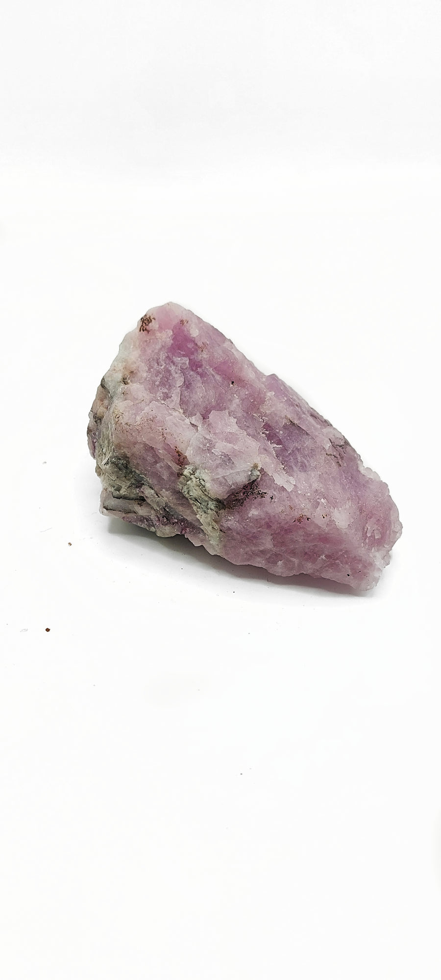 Large Raw Kunzite With Mica