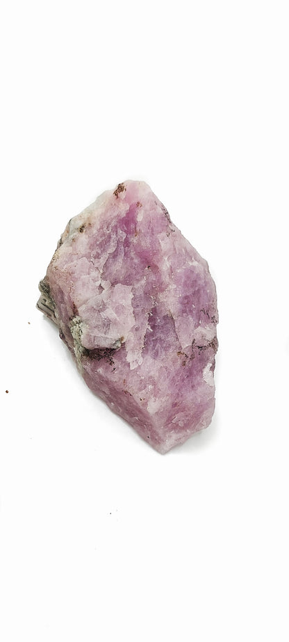 Large Raw Kunzite With Mica