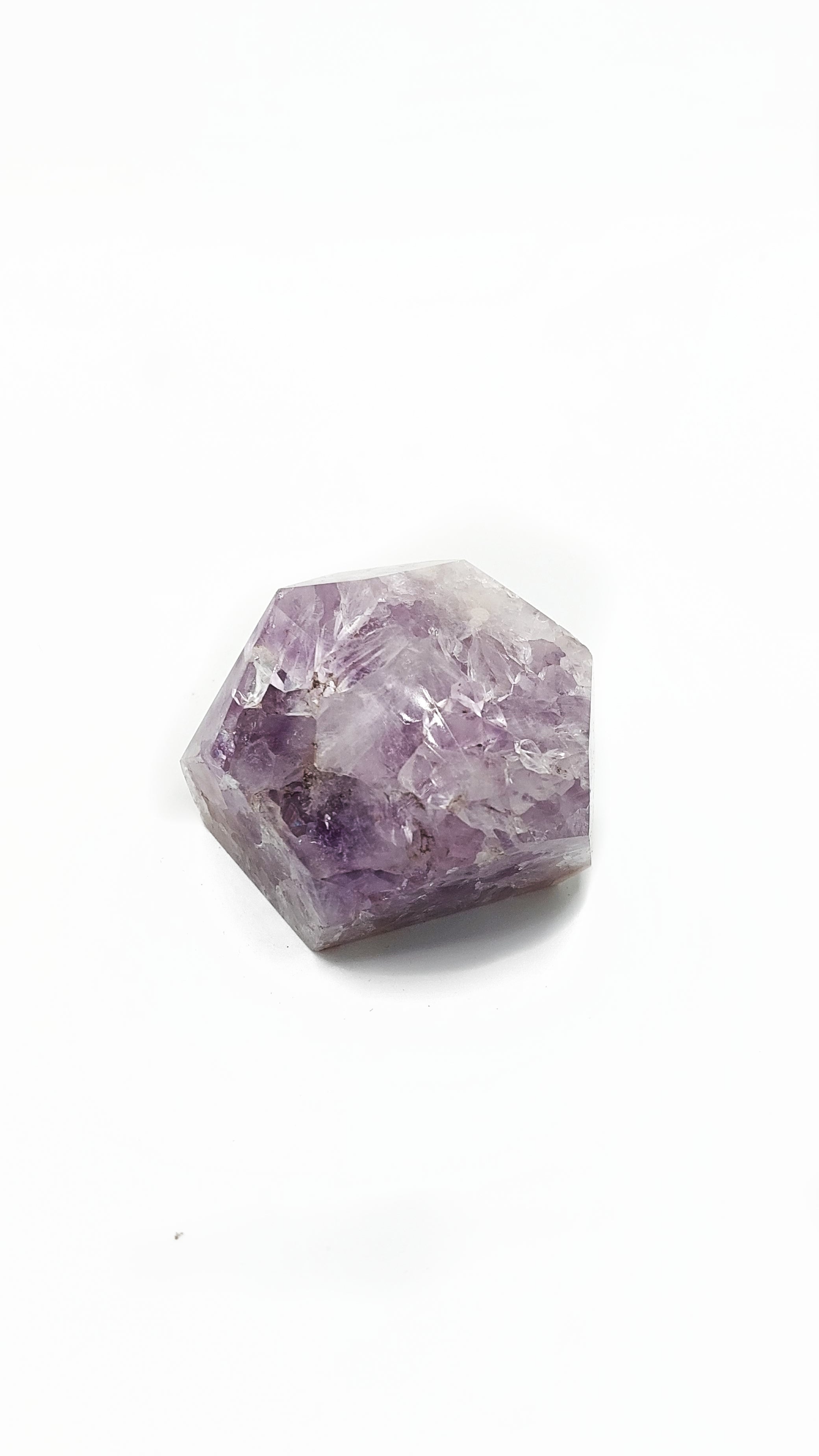 Purple Amethyst Flower Agate Freeform