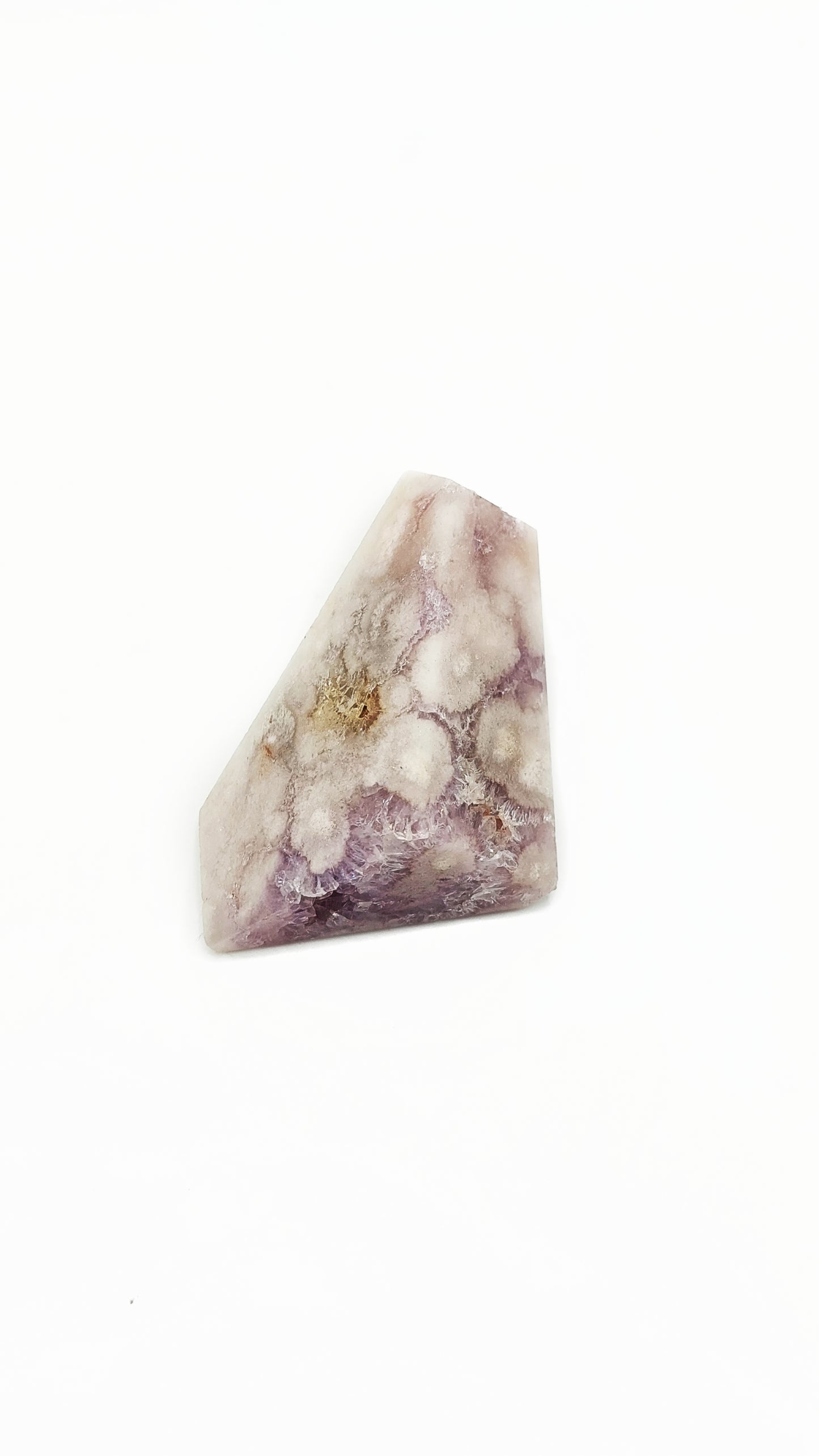 Flower Agate Purple Amethyst Freeform